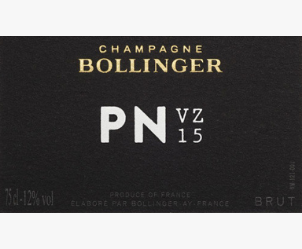 Bollinger Champagne PN VZ15