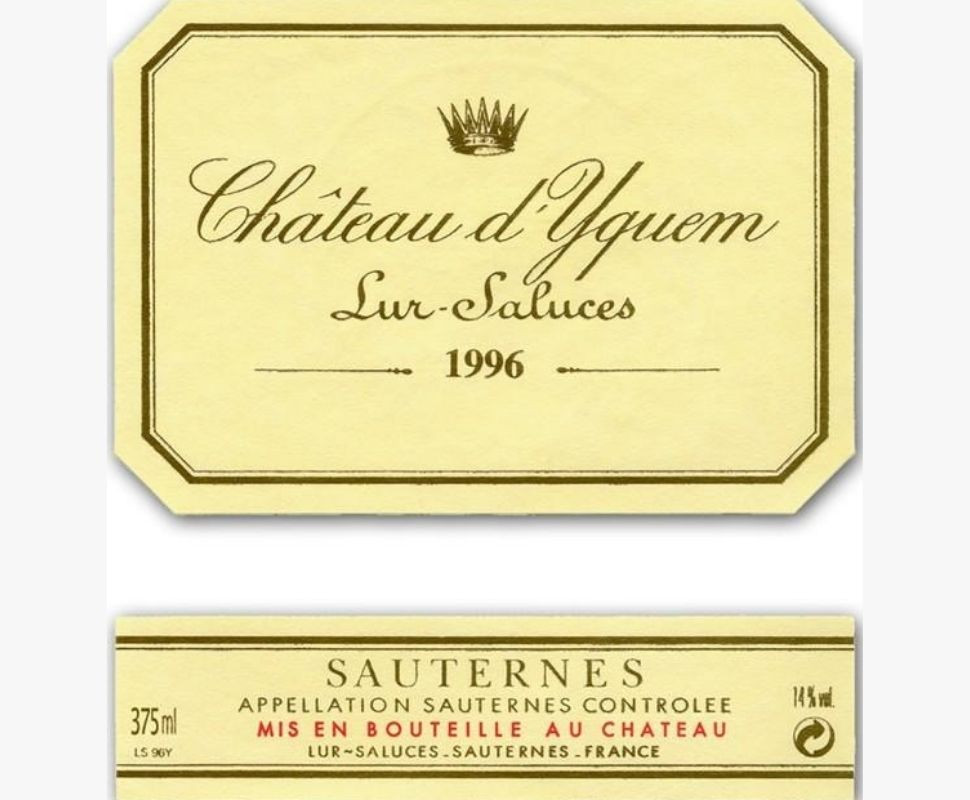 Chateau d'Yquem Sauternes...